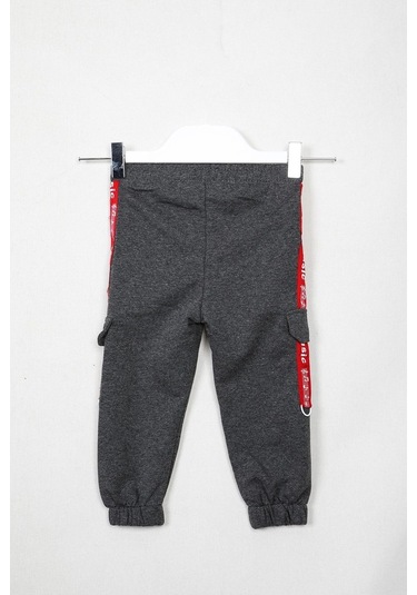 Gimeravm Gimer - Cepli Yazı Baskılı Eşofman - Mşl1623G Çok Renkli