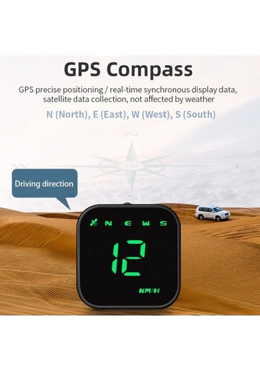 Artfulabode Yönü/zaman Uyarısı Sürüş Jzr-gy Hud Hız/yorgunluk Hız Gps Göstergesi Görüntüsü Geeroyoo Aşırı & - Wd