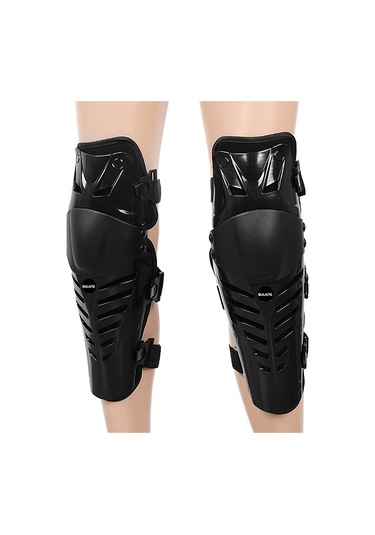 Wezone Motorsiklet Dizlikleri - Pe+eva Malzeme, Hafif Ve Dayanıklı Diz Koruyucu Siyah