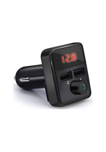 Suofeng "kablosuz Araç Mp3 Çalar - Fm Vericili, Çift Usb Şarj, Hands-free Arama, Tf Kart Desteği"