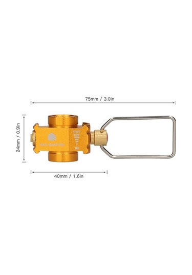 Pazly Kampçılık Ve Doğa Yürüyüşleri İçin Gaz Tasarruflu Çok Renkli Dönüştürücü Adaptör Çok Renkli