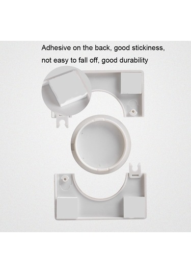 Sones Kare Klima Deliği Dekorasyon Kapağı Duvar Deliği Tıkacı, Stil: Bölünmüş 5cm Gümüş