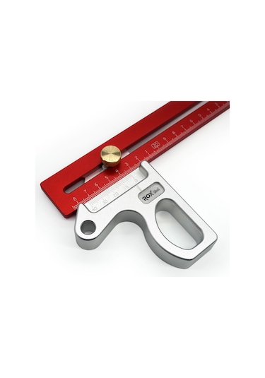 Rox Wood 0012 Alüminyum Ayarlı Gönye 300  Mm