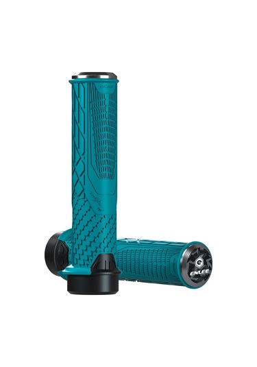 Jzcat Sürme Kaymaz Gidon Sapları Evrensel Kilitlenebilir Saplar Bisiklet Aksesuarları-koyu Yeşil Mavi - Yeşil