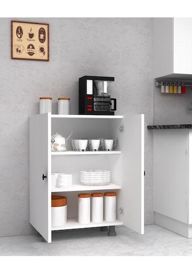 Çok Amaçlı Dolap Mutfak Kiler Banyo Dolabı 95x 68.5