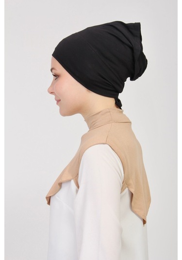 Düz Balıkçı Yakalı Kurtarıcı Boyunluk Bej