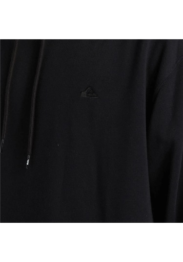 Quiksilver Salt Water Hoodie Erkek Sweatshirt Siyah