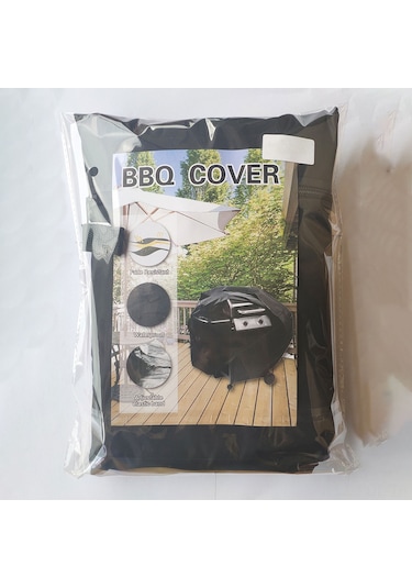 Padalink Bbq Mangal Örtüsü 210d Oxford Kumaşı Su Geçirmez Uv Koruma 190x71x117cm Siyah Xxl Boyutlu Dış Mekan Koruması