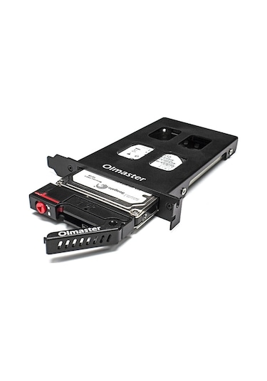 Oımaster 2.5 İnç Pcı Sabit Disk Kutusu - Sata Hdd/ssd Desteği, Kilitli Metal Kasa, Veri Koruma Özellikli