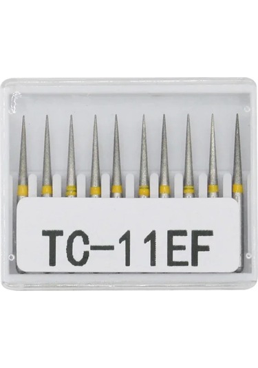 Diş Elmas Burs 10 Adet/takım Fg Çaplı Matkap Ucu 1.6mm Yüksek Hızlı Saplı Tc/tf/tr/bc/dı/ex/fo/sf/sı/so Serisi Matkap Uçları Çok Renkli