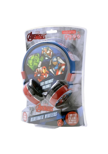 Marvel Avengers Yenilmezler Kablosuz Bluetooth Mikrofonlu Kulaklık