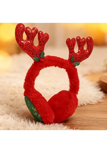 Primepickings Beyaz Renkli Yumuşak Noel Kulaklığı: Sıcak Tutar, Şık Tasarım