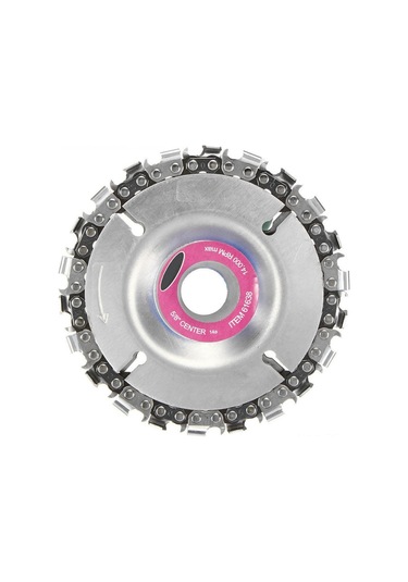 Dofolink Ahşap Kesim Zincirli Disk 4 İnç 22 Dişli - 100/115 Açı Taşlama Uyumlu, Ahşap Ve Metal Kesim İçin Dayanıklı, Kolay Kurulum, Mor Paket 128 Gr