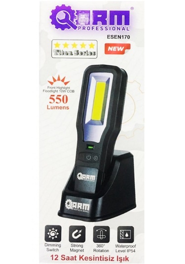 Arm Profesyonel Esen170 550 Lümen El Feneri