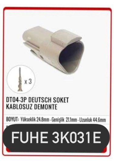 Fhe 3k031e Dt04-3p Deutsch Soket Kablosuz Demonte