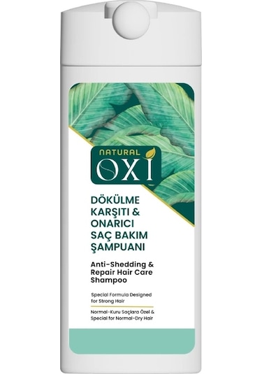 Oxi Natural Dökülme Karşıtı Normal Saç Şampuanı 300 Ml. Normal