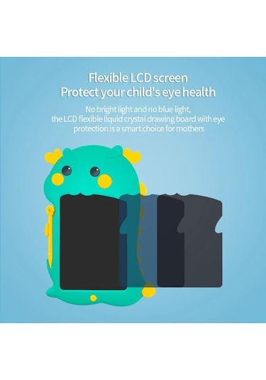Lcd Yazma Tableti Çocuklar İçin Renkli Doodle Kurulu Çizim Tableti Kilit Fonksiyonu İle Silinebilir Bordo