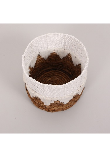 Didim Doğal Abaka 21x19 Cm Saksılık & Saklama Düzenleme Beyaz