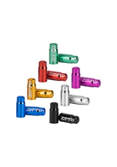 Yunboo Alüminyum Presta Valf Kapağı Bisiklet Dağ Yolu防尘防 轻量耐用 Siyah 1 Çift