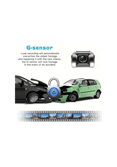 Dashanshop Android Cihazlar İçin Usb İle Çalışan 720p Hd Adaslı Araç Kameralı Navigasyon Sistemi Siyah