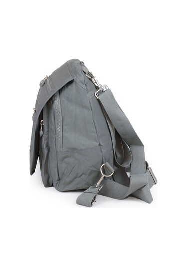 Küçük Boy Krinkıl /klinkır Su Geçirmez Çok Gözlü Uzun Askı Günlük El Omuz Ve Sırt Çantası Gri 13-5a Gri