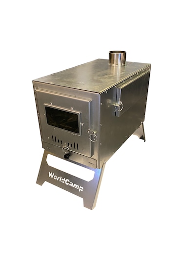 Galvanizli Kuzineli Kül Hazneli Çadır Sobası