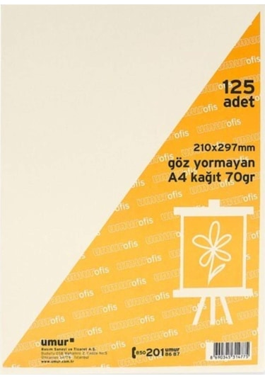 Umur Kitap Kağıdı A4 125 Li Paket