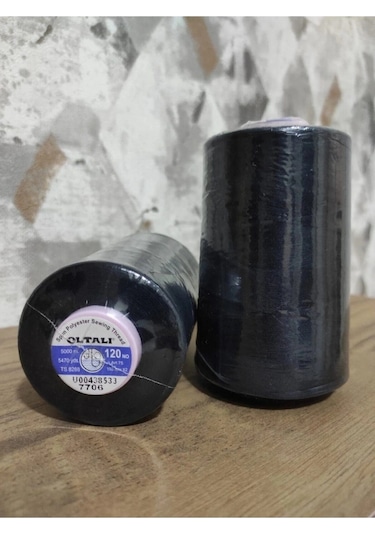 %100 Polyester 120 Numara Dikiş Ipliği 5000 Mt 7706 1 Adet