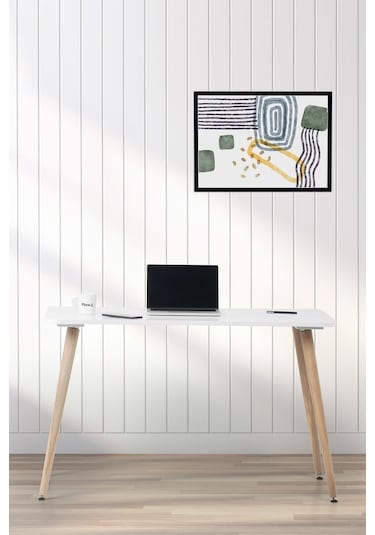 Bilgisayar Masası Flora Max Bilgisayar Masası Beyaz Gre-01 Beyaz