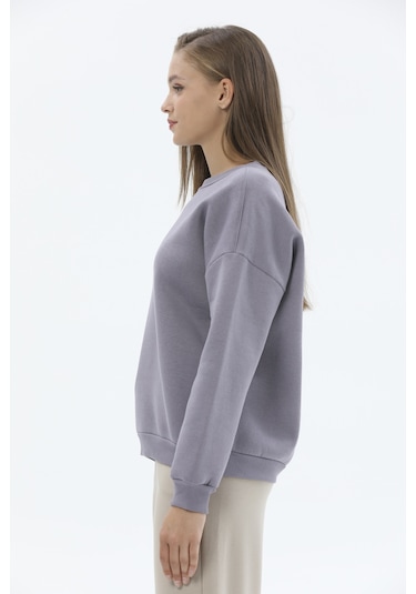 First Company Kadın Sweatshirt 2424BS130836 - Gri