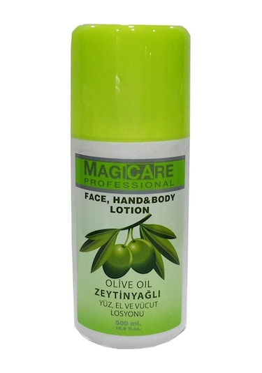 Magicare Zeytinyağlı Yüz El ve Vücut Kremi 500 ML