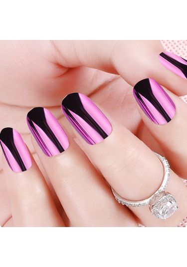 Geeksen 12 Farklı Boyda Tam Kaplama Yapay Tırnak Seti - Manikür Ve Dıy Sanatı İçin