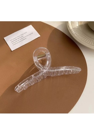 Okavango Kadın Şeffaf Fiyonk Mandal Toka Çok Renkli