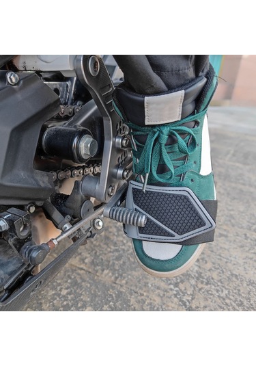 Shineyee Motorsiklet Vites Değiştirme Korumalı Ayakkabı Kılıfı - Kaymayı Önleyici Ve Ayarlanabilir