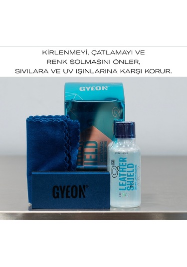 Gyeon Q² Leather Shield Evo Deri Aksamlar İçin Koruyucu Seramik K