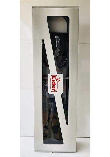 Lider Ayaklı Kağıtlık Ve Tuvalet Fırçası-siyah