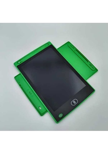 Trendooze 1 Adet Yeşil 8,5 İnç Lcd Yazı Tahtası Çocuklar İçin Eğitici Oyuncak 3-8 Yaş Hediye Yeşil