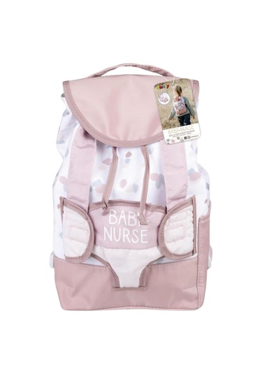 Smoby Baby Nurse Bebek Taşıyıcı Sırt Çantası Pembe
