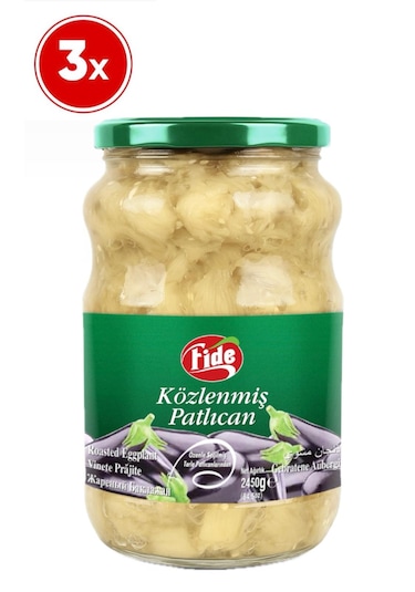 Fide Közlenmiş Patlıcan 3 X 2650cc