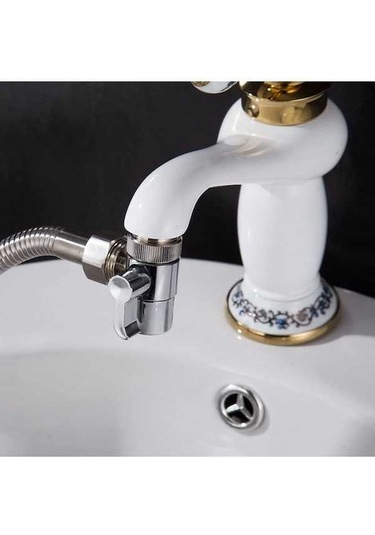 Bosphorusboutique02 Lebıhmurah Bf144 Srıwen 2020 Pirinç 3 Yollu Yön Vanası Mutfak Bide Banyo Havzası Musluk Yedek Parça Gümüş Gümüş