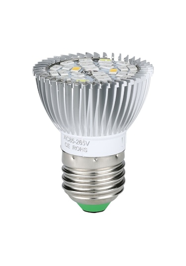 Youtek E27 28w Tam Spektrum Led Bitki Işık Lambası - İç Mekan Fidanlama Ve Çiçek Bakımı İçin Geliştirme Lambası