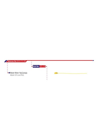 URS-299 YAĞ ÇUBUĞU MASTER G9U 8200676299