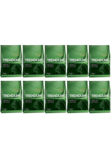 Trendline Tavuklu Yetişkin Kedi Maması 10 x 1 KG