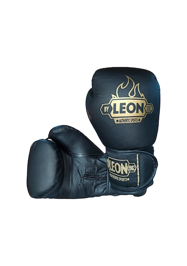 Leon Blade Training Boks Kick Boks Ve Muay Thai Eldiveni Siyah