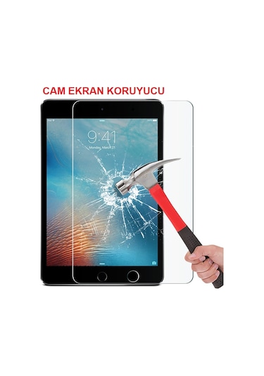 Apple Uyumlu iPad  9. Nesil 10.2" Tablet Temperli Cam Ekran Koruyucu