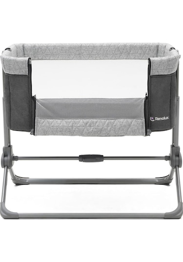 Renolux Cododo Sidenest Griffin Anne Yanı Yatak Beşik Füme