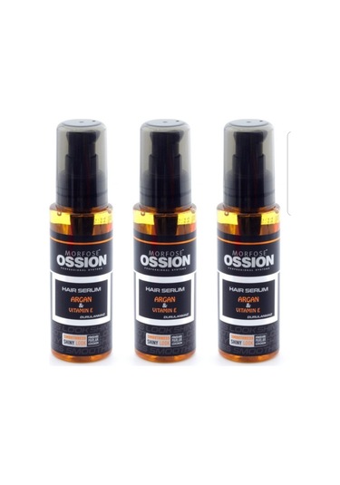 Morfose Ossion Argan ve Vitamin E Saç Serumu 3 x 75 ML
