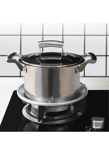 Jeemson Gaz Ocağı Yalıtkan Isı Toplayıcı Kalkanı - 5 Açık, Enerji Tasarruflu, Anti Kayma Allyuminyum Mutfak Tutucu