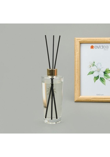 Evidea Deco Palm Breeze Olive Flowers Çubuklu Oda Kokusu - Şeffaf - 200 Ml Zeytin Çiçeği