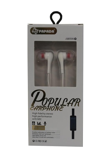 Megatech Papada Pa300 Beyaz Mikrofonlu Kulaklık